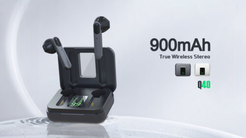 Kingleen Ασύρματα Ακουστικά In-ear Bluetooth Handsfree με Θήκη Φόρτιση μαύρα