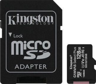 Kingston Canvas Select Plus MicroSDXC 128GB U1 V10 A1 With Adapter