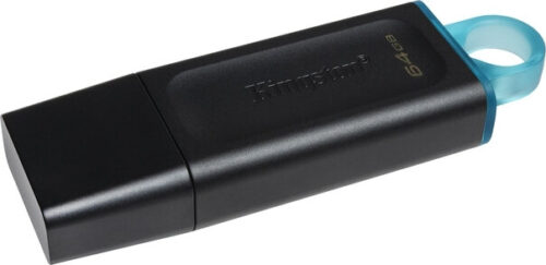 Kingston DataTraveler Exodia 64GB USB 3.2 Stick Μαύρο