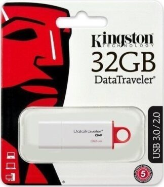 Kingston Usb Flash 32GB DataTraveler Gen4 USB 3.0 White