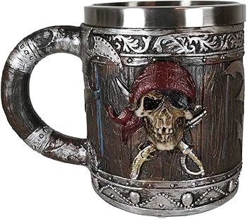 Κούπα 350ml Pirates of Caribbean Seas Bandana Skull