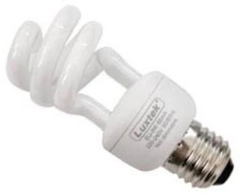 Λάμπα Οικονομίας Spiral Mini Half 12W E27 720LM 4200K CW Luxtex