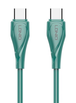 Ldnio Καλώδιο Usb C Σε Usb C Lc611c 65w Pd 1m Πράσινο
