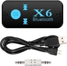Leewello Bluetooth Αντάπτορας Αυτοκινήτου για το Ηχοσύστημα (με USB Θύρα Φόρτισης / Audio Receiver