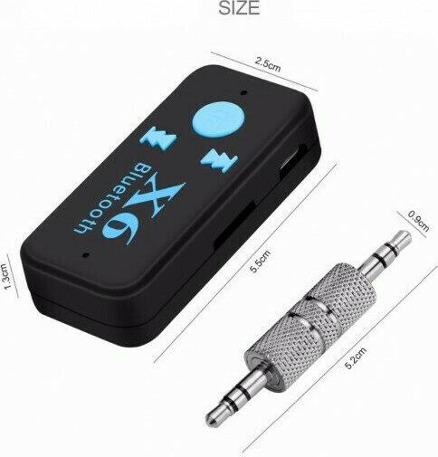 Leewello Bluetooth Αντάπτορας Αυτοκινήτου για το Ηχοσύστημα (με USB Θύρα Φόρτισης / Audio Receiver