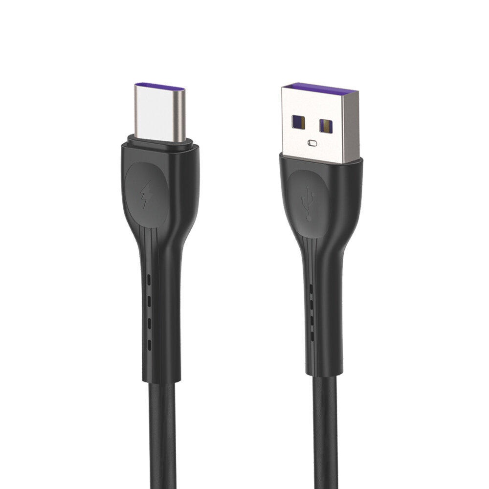 Leewello Φορτιστής με Θύρα USB-A και Καλώδιο USB Type-C 20W Μαύρο