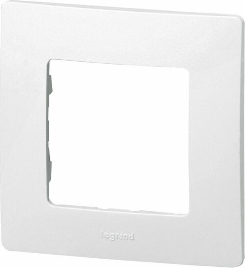 Legrand Niloe Πλαίσιο Διακόπτη 1 Θέσης Κάθετης Τοποθέτησης, λευκό