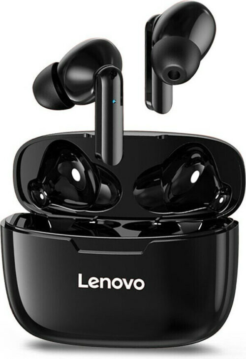 Lenovo thinplus Live Pods XT90 TWS Bluetooth Earbuds With Charging Case (Black)