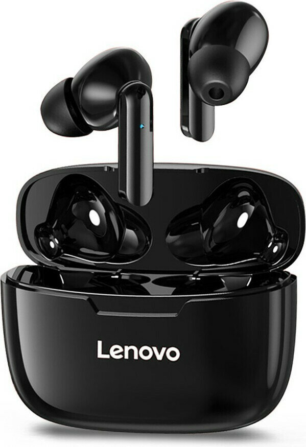 Lenovo thinplus Live Pods XT90 TWS Bluetooth Earbuds With Charging Case (Black)