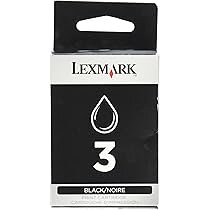 Lexmark No. 3 Black