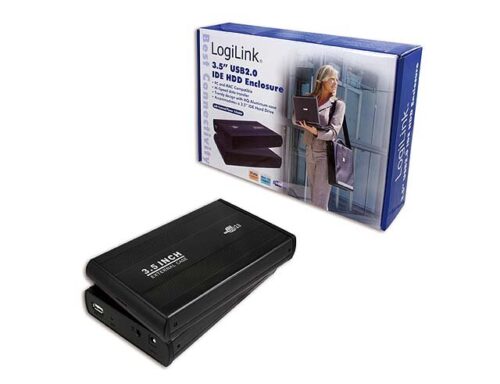 Logilink Εξωτ. Κουτί 3.5" Ide σε Usb 2,0 Alum.