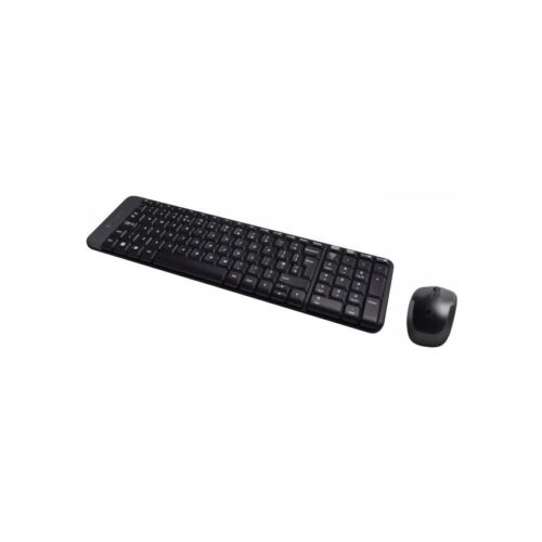 Logitech Πληκτρολόγιο Ποντίκι Ασύρματο Με Ελληνικούς Χαρακτήρες MK220