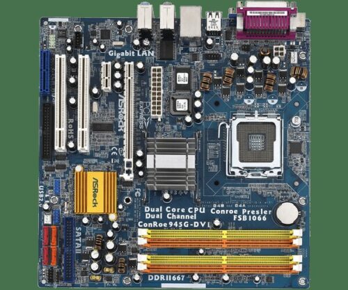 M-ATX Asrock S775/I945G 4DDRII VGA 2PCI PCX16X GLAN