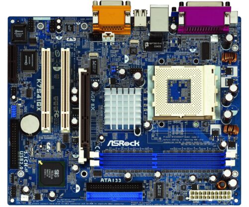 M-Atx S462/sis-741gx 2ddr Vga 1agp-8x 2pci Lan 4ide