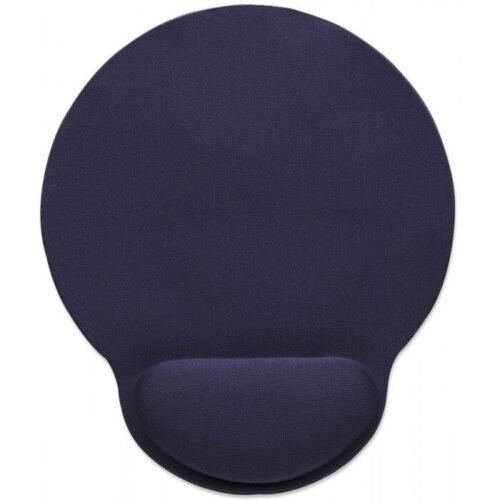 Manhatan Gel Mouse Pad Wrist Rest Blue