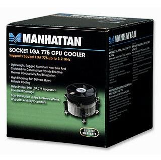 Manhattan Cpu Cooler For Intel Pentium Lga 775 S