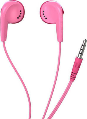 Maxell Ακουστικά Ψείρες, Stereo Earphone Ροζ