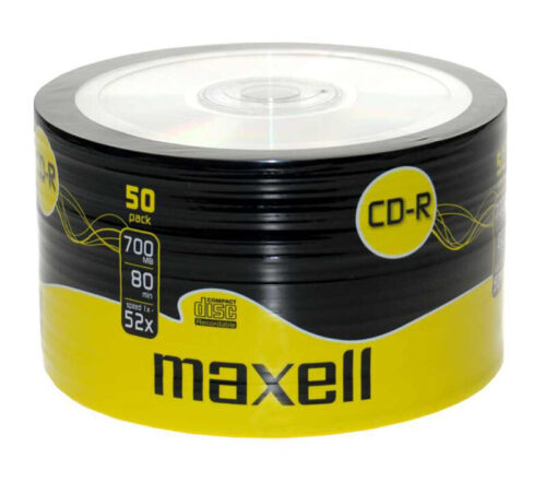 Maxell CD-R 700MB/80min 52x speed Cake box 50τμχ