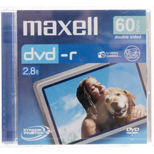 Maxell Dvdr 60min Double Sided Slim