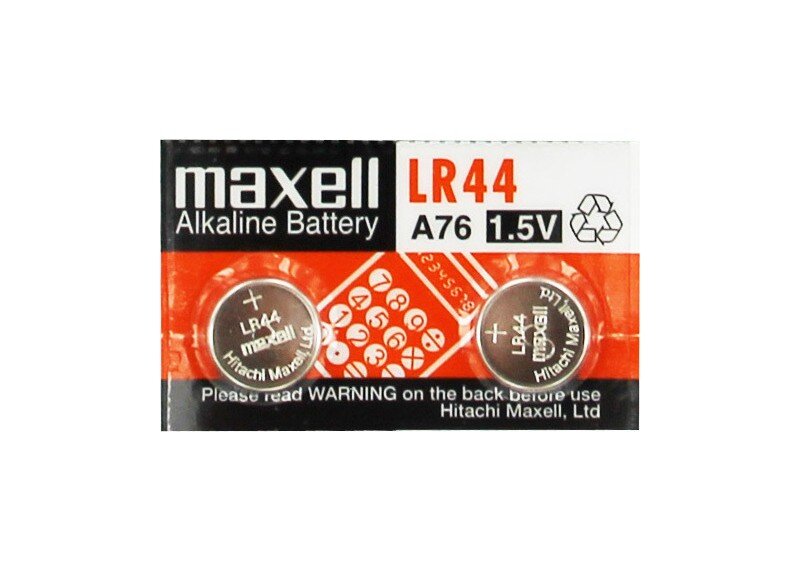 Maxell Μπαταρία Λιθίου 1,5V LR44 Σε Blister