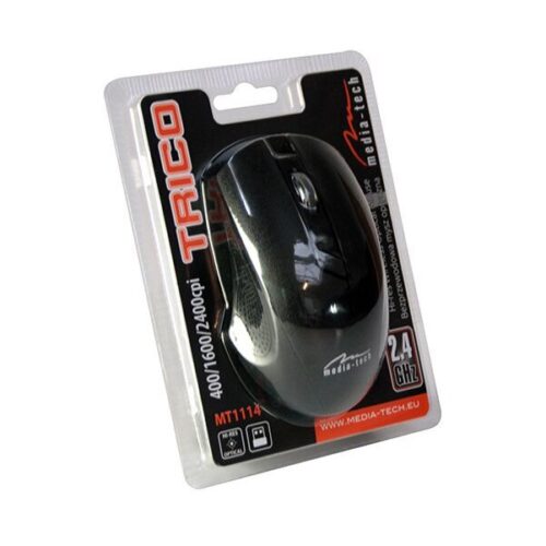 Media-Tech Mouse Optical 400/1600/2400 DPI Trico