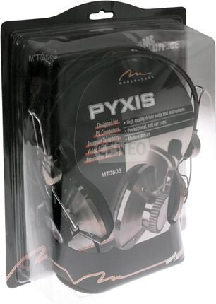 Media-Tech Pyxis MT3503 Wired Headphones with 3.5 mm Jack PlugMedia-Tech Indus MT3505 Wired Headphon