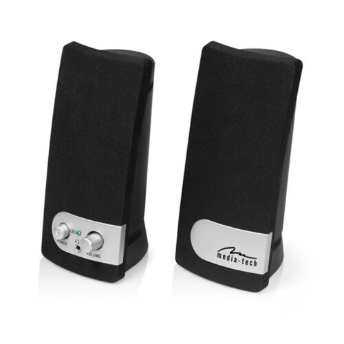 Media-Tech Stereo Speakers Tumba 3W RMS
