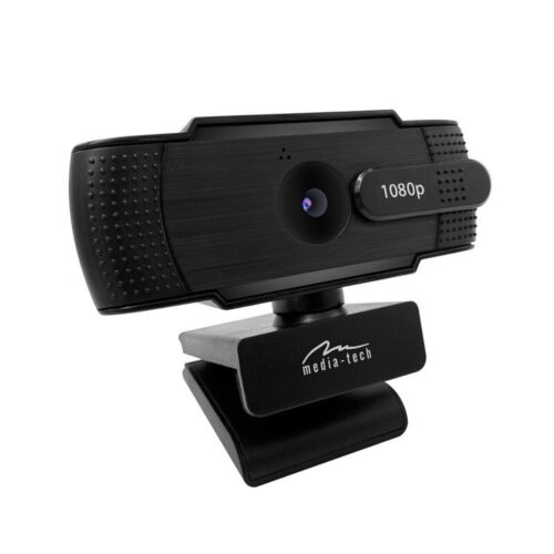 Media-Tech Webcam 1080P Hd Cmos (1.3Mpix) Sensor And Built-In Microphone