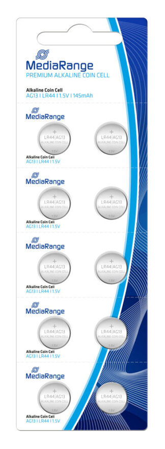 MediaRange Premium Αλκαλική Μπαταρία AG13 LR44 1.5V
