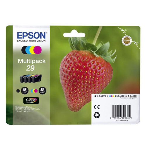 Μελάνι Epson 29 Inkjet (BK-C-M-Y) Multipack