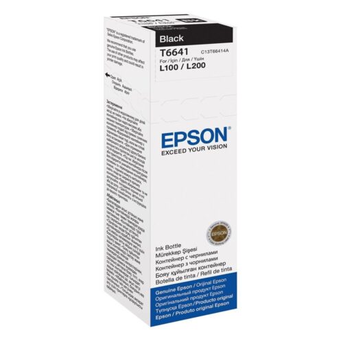 Μελάνι Epson T6641 Black 70ml C13T66414A