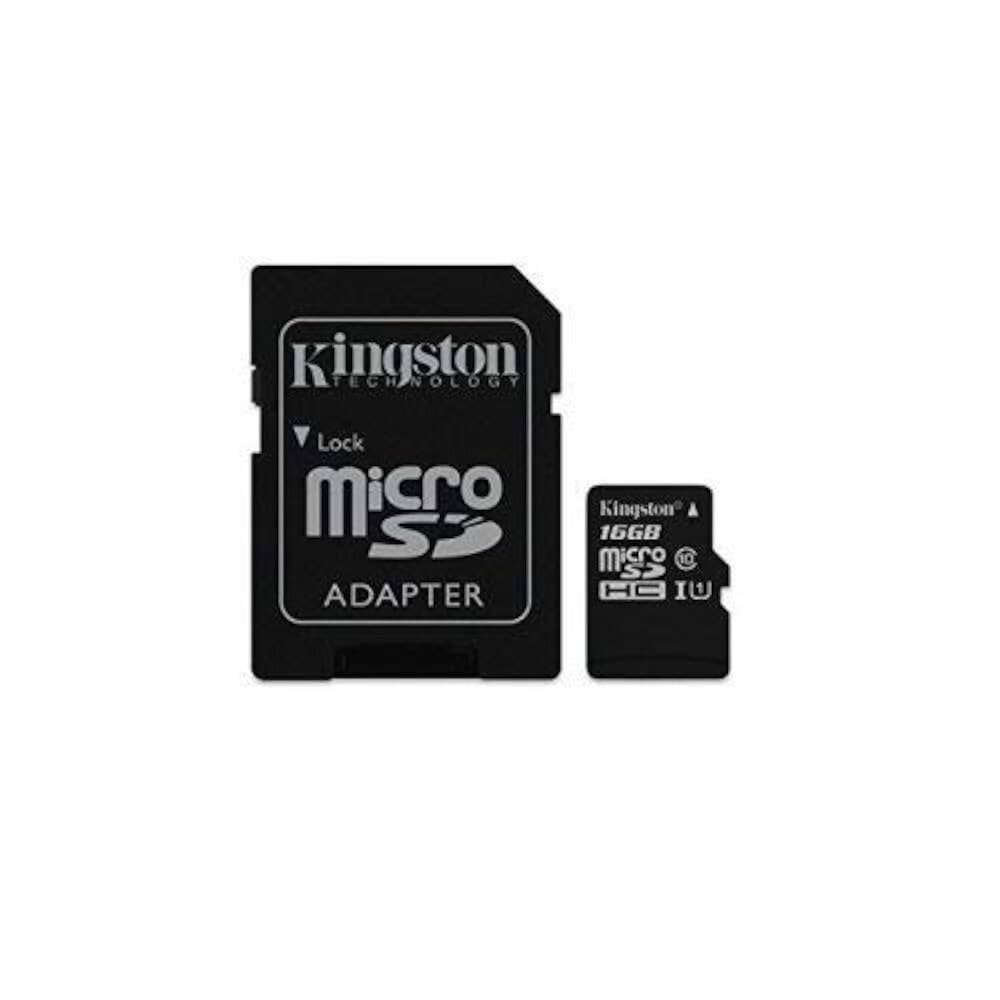 Memory Sd Kingston Micro Sdhc 16gb Class 4 + Sd Adaptor