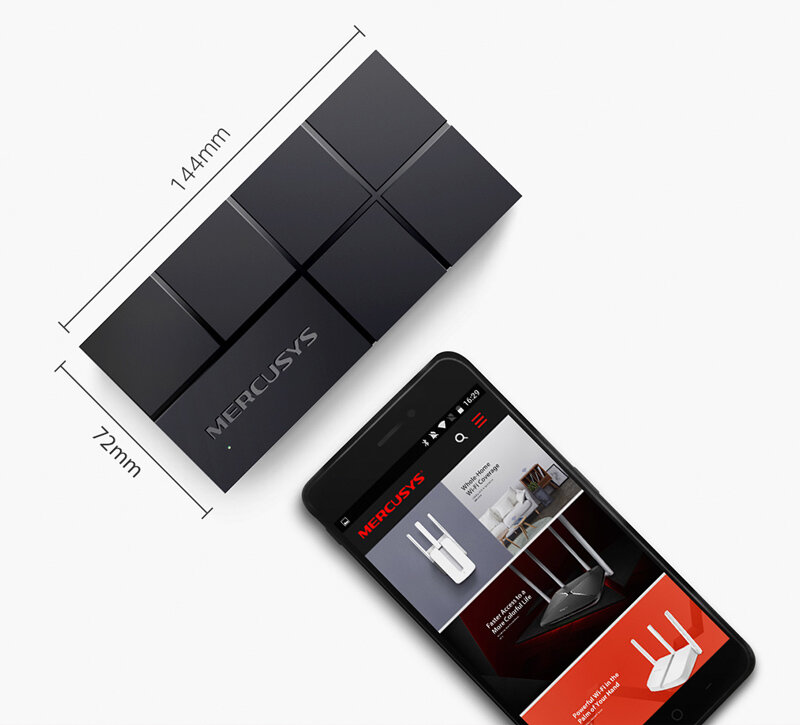 Mercusys Desktop Switch MS108G με 8 Θύρες Gigabit (1Gbps) Ethernet x 10/100/1000 Mbps Ver. 1.0