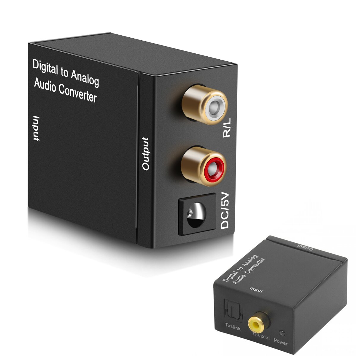 Μετατροπέας Ήχου Ψηφιακό σε Αναλογικό Coaxial/Toslink σε 2xRCA