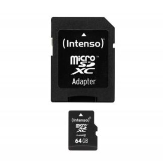 Micro SD Card Intenso 64GB Class 10 Incl. Adaptor
