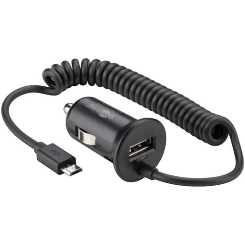 Μicro USB φορτιστής αυτοκινήτου με 1 έξοδο USB, 2.4A - Goobay