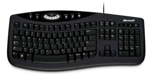 Microsoft Comfort Curve KB 2000 M/W Black