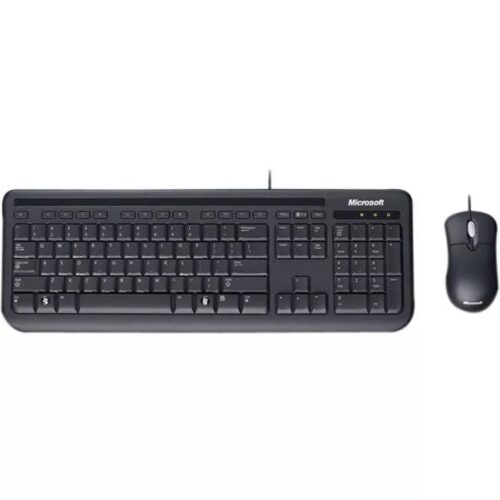 Microsoft Keyboard Mouse Set Dsp Wired Desktop 400 Fb Gr