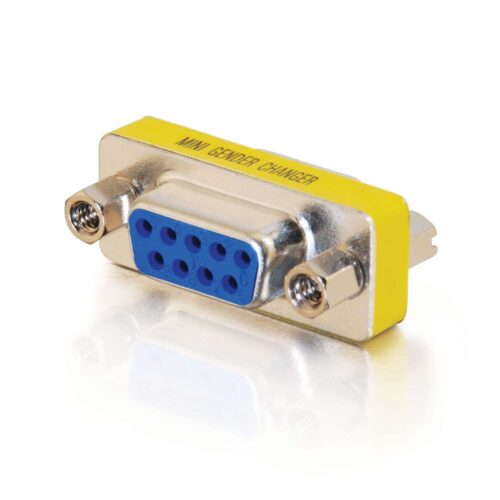 Mini Adaptor DB9F/9F Serial