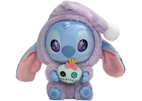 Miniso Stitch Eat Something Before Sleep Series Scrump