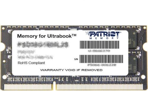 Μνημη Ps1043 Patriot Ddr3 4096mb 1600mhz Pc3-12800 1r