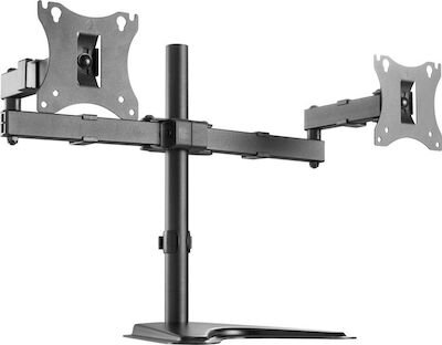 Monitor Desk Stand - Brateck Universal LDT24-T024 2x 17'-27' Box