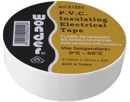 Μονωτική Ταινία Wonder 19x20 Λευκή Pvc