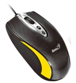 Mouse Genius Laser Usb Carbon Look