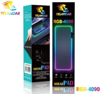 Mouse Pad Large 400mm με RGB Φωτισμό