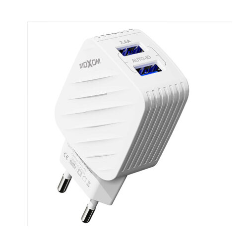 Moxom Φορτιστής με 2 Θύρες USB-A Χωρίς Καλώδιο