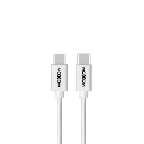Moxom καλώδιο Type-C σε Type-C Λευκό 0.2m MX-CB128
