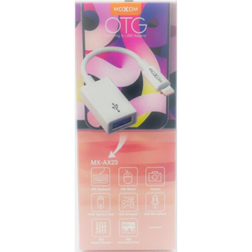 Moxom OTG Lightning male USB-A female