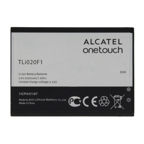 Μπαταρία Alcatel Onetouch TLi020F1 3.8V 2000mAh 7.6Wh Orig