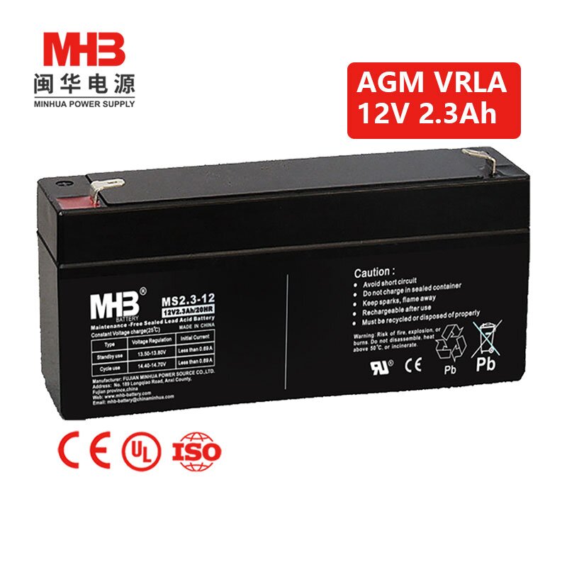 Μπαταρία Mhb Lead Acid 12V 2,3Ah